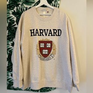 Harvard Oversized Crewneck Size M